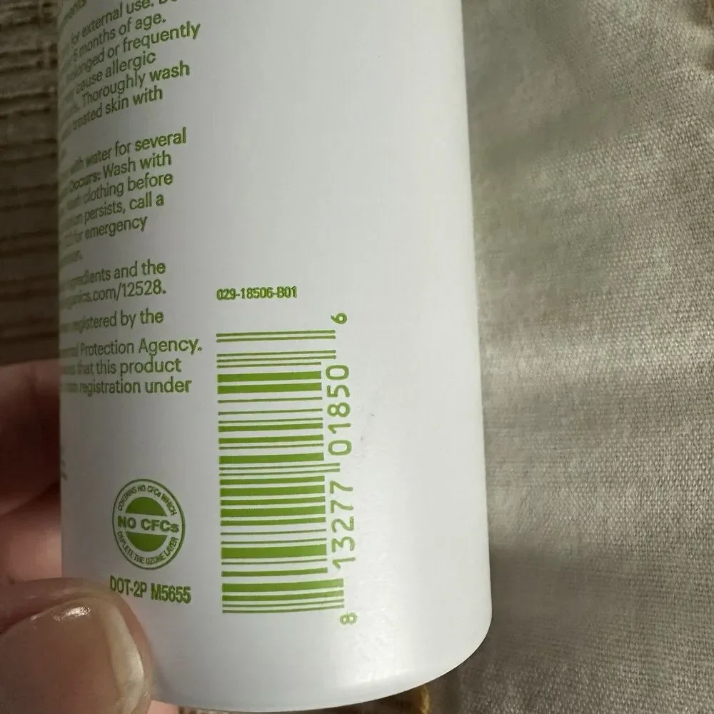 Babyganics Natural Insect Repellent Deet Free with Plant and Essential Oils